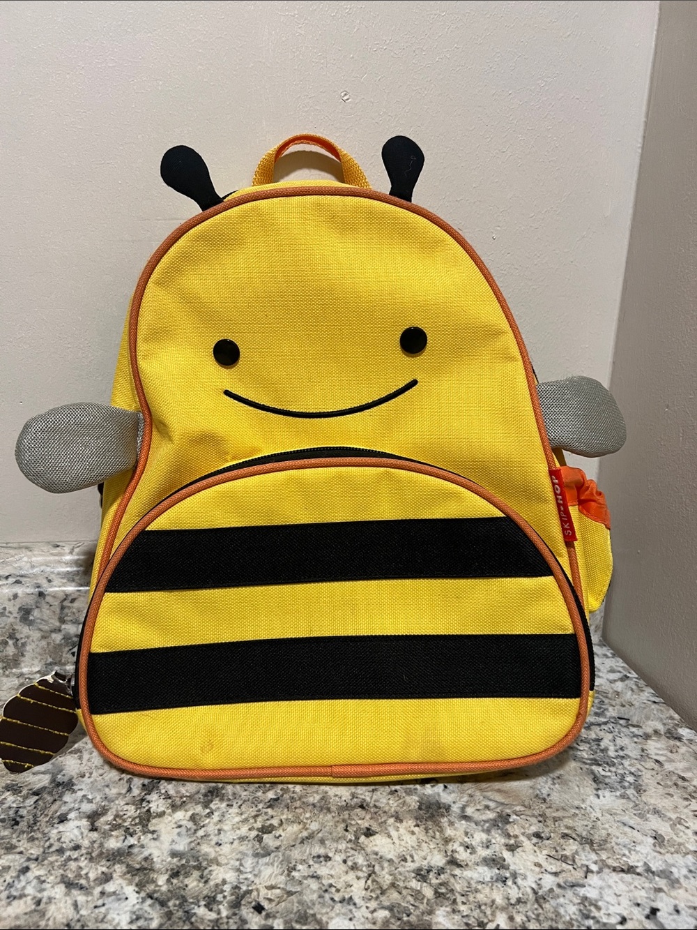 Skip Hop Yellow Bee Kids Backpack